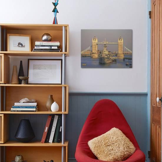 River Thames Tower Bridge And Hms Belfast London Photographic Print By Charles Bowman Art Com