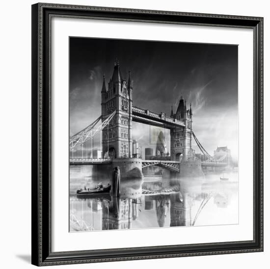 River Thames-Jurek Nems-Framed Art Print