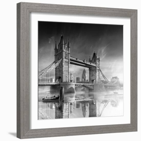 River Thames-Jurek Nems-Framed Giclee Print