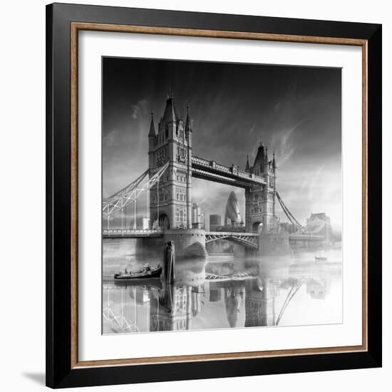 River Thames-Jurek Nems-Framed Giclee Print