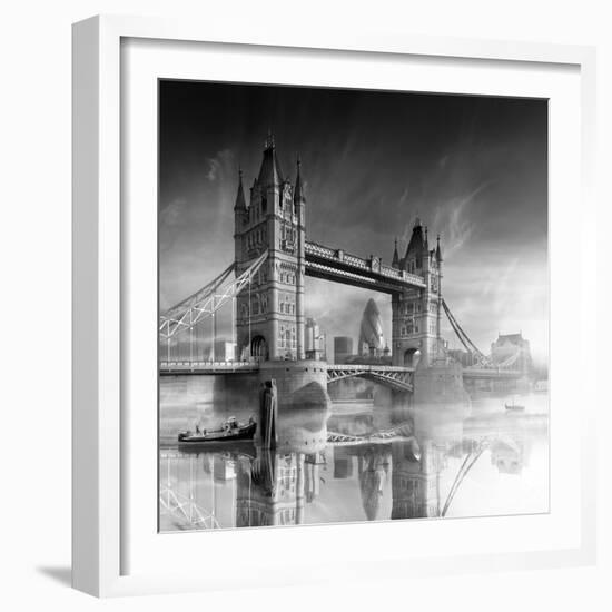 River Thames-Jurek Nems-Framed Giclee Print