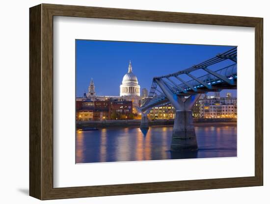 River Thames-Frank Fell-Framed Photographic Print