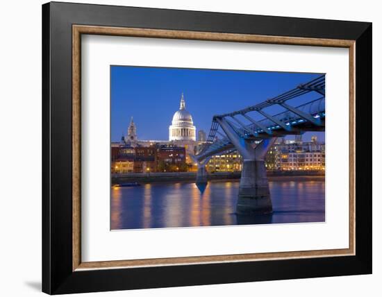 River Thames-Frank Fell-Framed Photographic Print