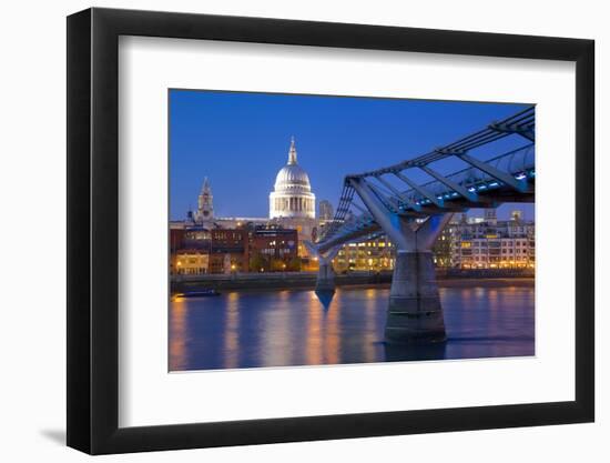 River Thames-Frank Fell-Framed Photographic Print