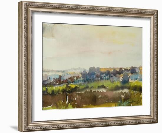 River through the Meadow, 1980-Brenda Brin Booker-Framed Giclee Print