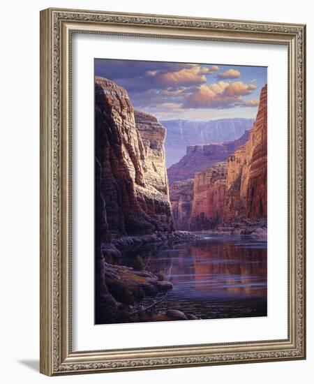 River Through the Past-R.W. Hedge-Framed Giclee Print