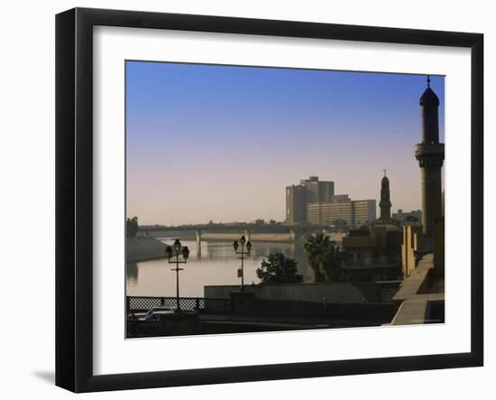 River Tigris, Baghdad, Iraq, Middle East-Nico Tondini-Framed Photographic Print