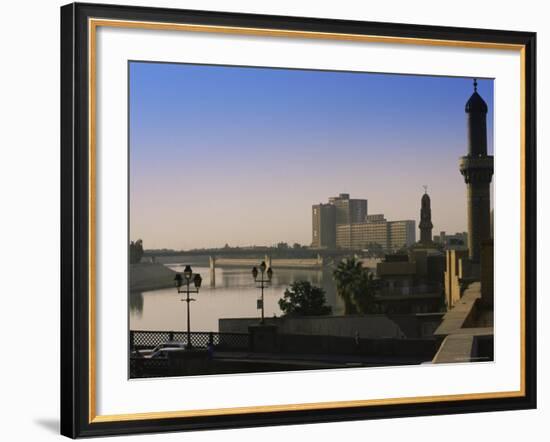 River Tigris, Baghdad, Iraq, Middle East-Nico Tondini-Framed Photographic Print