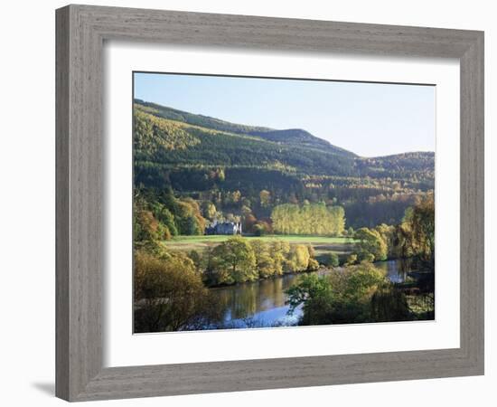 River Tummel, Pitlochry, Tayside, Scotland, United Kingdom,Europe-Roy Rainford-Framed Photographic Print