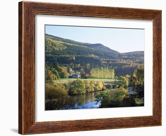 River Tummel, Pitlochry, Tayside, Scotland, United Kingdom,Europe-Roy Rainford-Framed Photographic Print