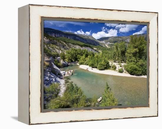River Verdon, Gorge Du Verdon, Provence, France, Europe-David Wogan-Framed Premier Image Canvas