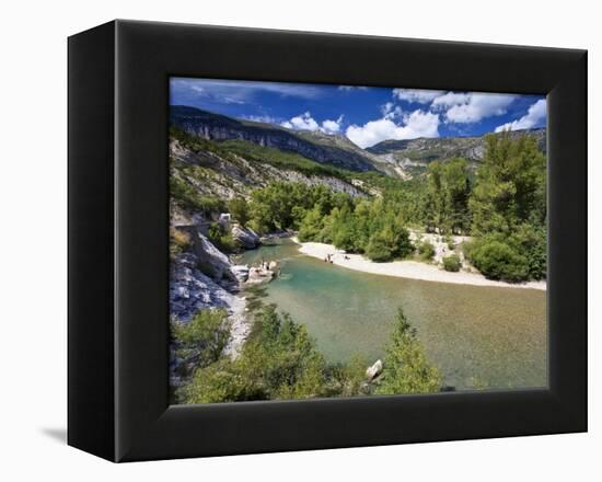 River Verdon, Gorge Du Verdon, Provence, France, Europe-David Wogan-Framed Premier Image Canvas