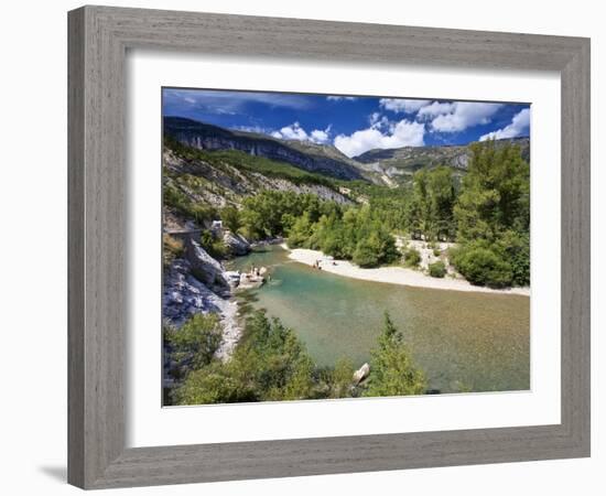 River Verdon, Gorge Du Verdon, Provence, France, Europe-David Wogan-Framed Photographic Print