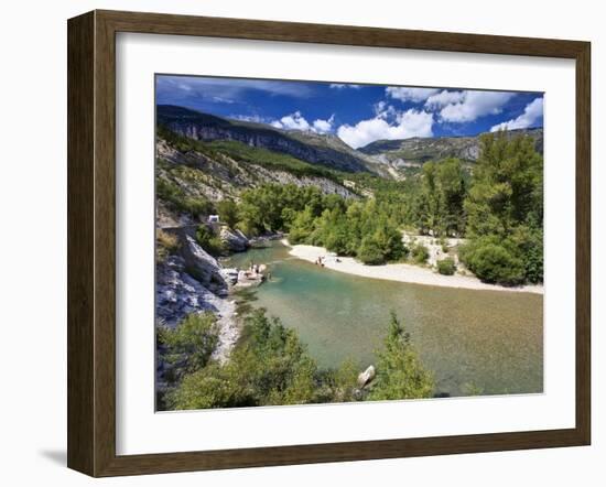 River Verdon, Gorge Du Verdon, Provence, France, Europe-David Wogan-Framed Photographic Print