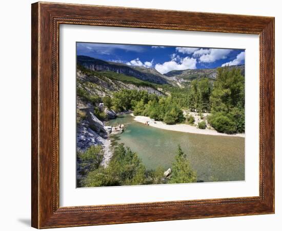 River Verdon, Gorge Du Verdon, Provence, France, Europe-David Wogan-Framed Photographic Print