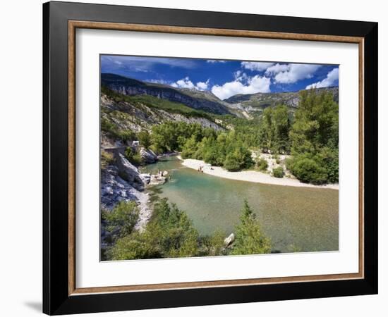 River Verdon, Gorge Du Verdon, Provence, France, Europe-David Wogan-Framed Photographic Print