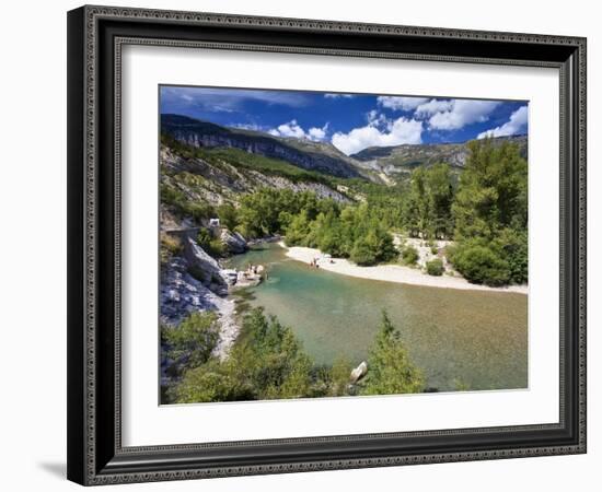 River Verdon, Gorge Du Verdon, Provence, France, Europe-David Wogan-Framed Photographic Print