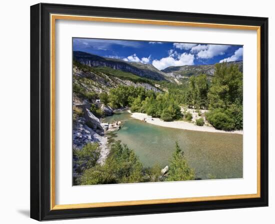 River Verdon, Gorge Du Verdon, Provence, France, Europe-David Wogan-Framed Photographic Print