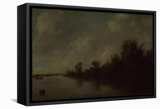 River View, 1631-Salomon Jacobsz van Ruisdael-Framed Premier Image Canvas