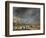 River View in the Winter-Aert van der Neer-Framed Art Print