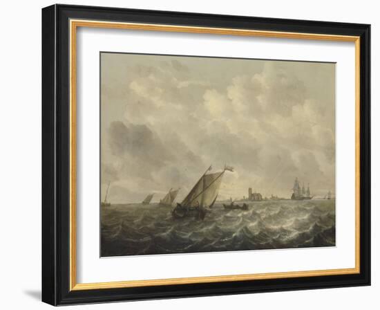 River View-Abraham Hendricksz Van Beyeren-Framed Art Print