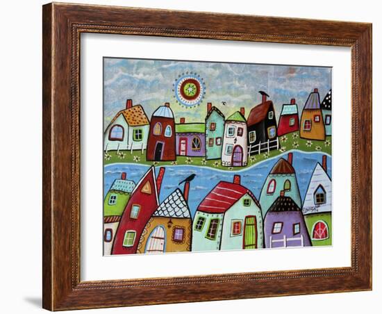 River Village 1-Karla Gerard-Framed Giclee Print