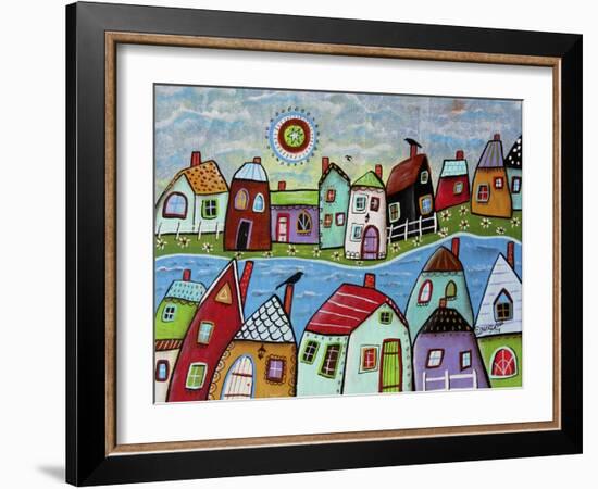 River Village 1-Karla Gerard-Framed Giclee Print