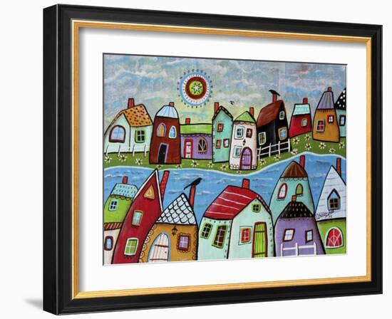 River Village 1-Karla Gerard-Framed Giclee Print