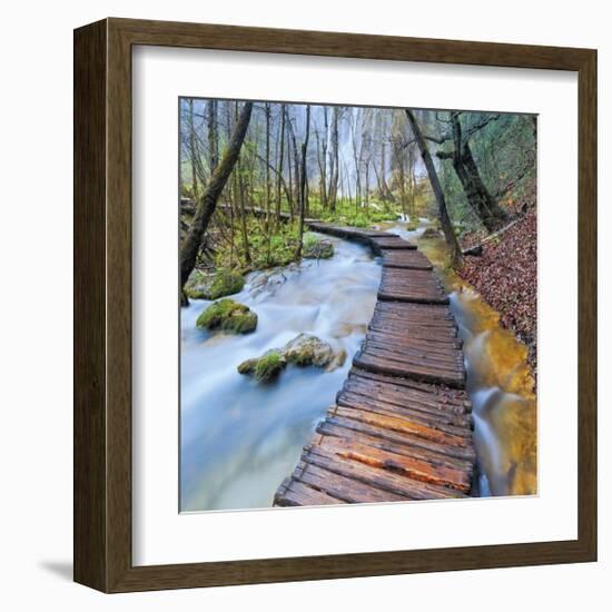 River Walk-Jim Nilsen-Framed Giclee Print