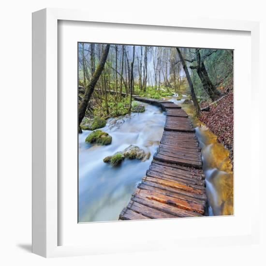 River Walk-Jim Nilsen-Framed Giclee Print