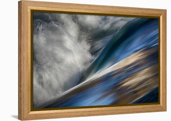 River Wave-Ursula Abresch-Framed Premier Image Canvas