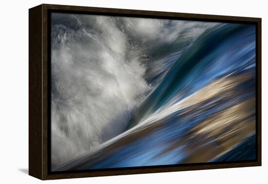 River Wave-Ursula Abresch-Framed Premier Image Canvas