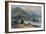 River with Figure on the Bank, 19th Century-George Chinnery-Framed Giclee Print