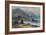 River with Figure on the Bank, 19th Century-George Chinnery-Framed Giclee Print