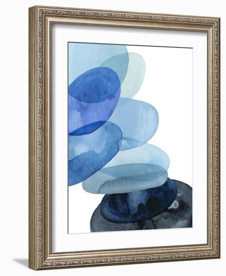 River Worn Pebbles II-Grace Popp-Framed Premium Giclee Print