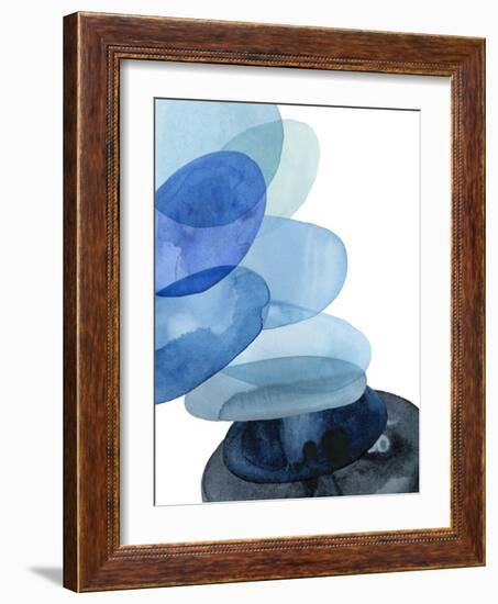 River Worn Pebbles II-Grace Popp-Framed Premium Giclee Print