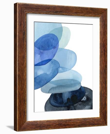 River Worn Pebbles II-Grace Popp-Framed Art Print