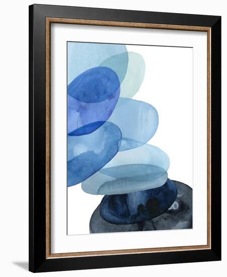 River Worn Pebbles II-Grace Popp-Framed Art Print