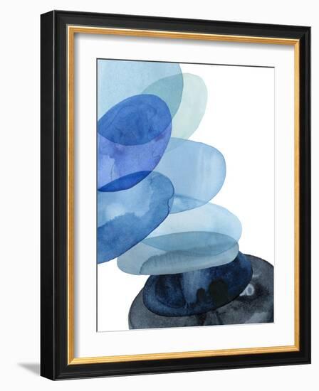 River Worn Pebbles II-Grace Popp-Framed Art Print
