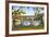 River Wye and Bridge, Builth Wells, Powys, Wales, United Kingdom, Europe-Billy Stock-Framed Photographic Print