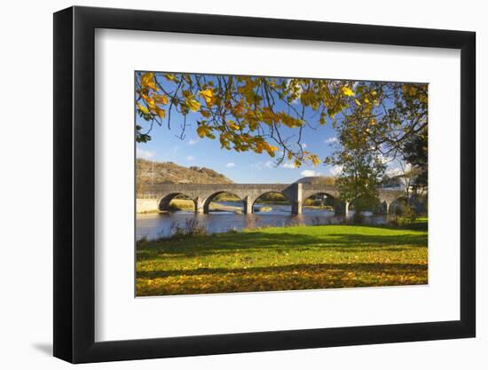 River Wye and Bridge, Builth Wells, Powys, Wales, United Kingdom, Europe-Billy Stock-Framed Photographic Print