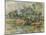 Riverbank, c.1895-Paul Cezanne-Mounted Giclee Print