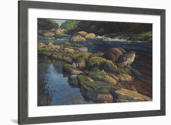 Riverbank Tales-Peter Munro-Framed Premium Giclee Print