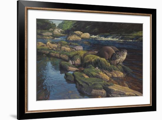 Riverbank Tales-Peter Munro-Framed Premium Giclee Print