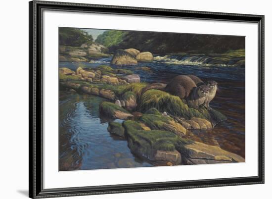 Riverbank Tales-Peter Munro-Framed Premium Giclee Print