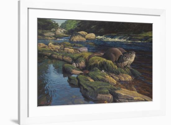 Riverbank Tales-Peter Munro-Framed Premium Giclee Print