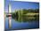 Riverfront Park with Clock Tower and Spokane River, Spokane, Washington-Jamie & Judy Wild-Mounted Photographic Print