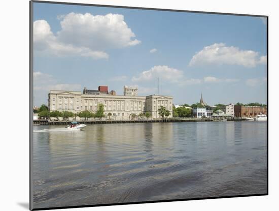 Riverfront Skyline, Wilmington, North Carolina-Lynn Seldon-Mounted Photographic Print