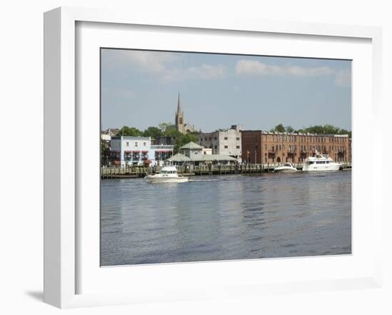 Riverfront Skyline, Wilmington, North Carolina-Lynn Seldon-Framed Photographic Print