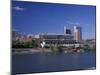 Riverfront View of Downtown, Knoxville, Tennessee-Walter Bibikow-Mounted Photographic Print